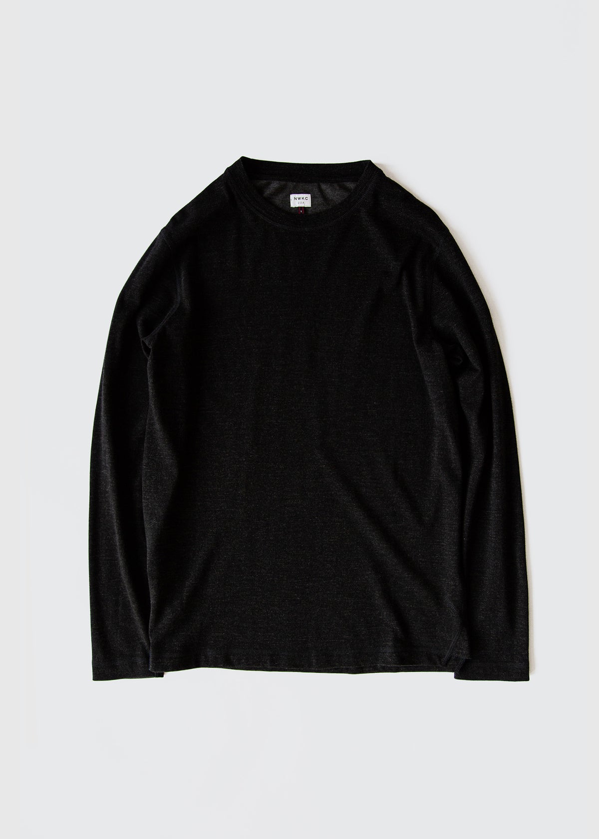 102 - LS TEE - BLACK - Wilson & Willy's - MPLS Neighbor Goods